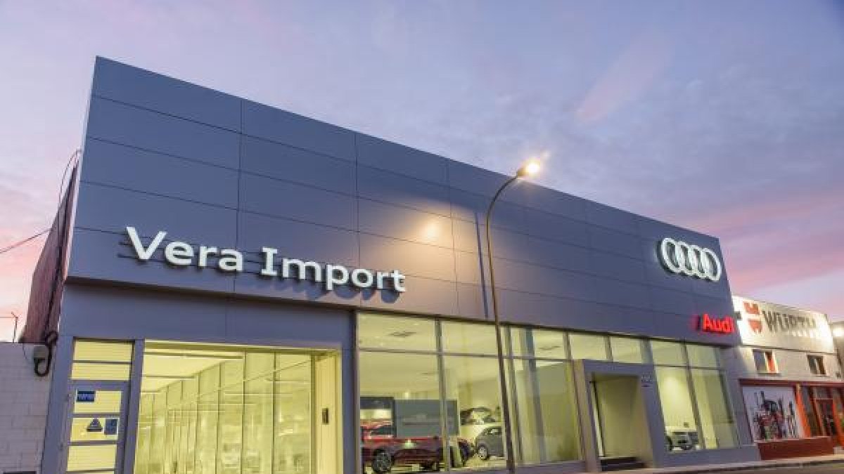 La nueva sede de Audi Vera Import, de más de 3.000 metros cuadrados, está situada en Huércal de Almería, epicentro del sector de la automoción en la