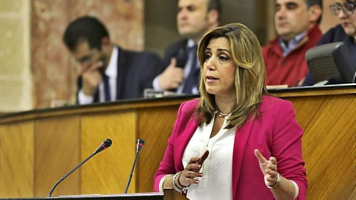 Susana Díaz comparece en el Parlamento Andaluz