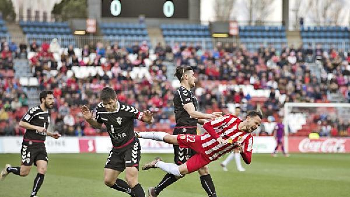 El marcador visitante por fín se quedaba a cero con el Albacete.