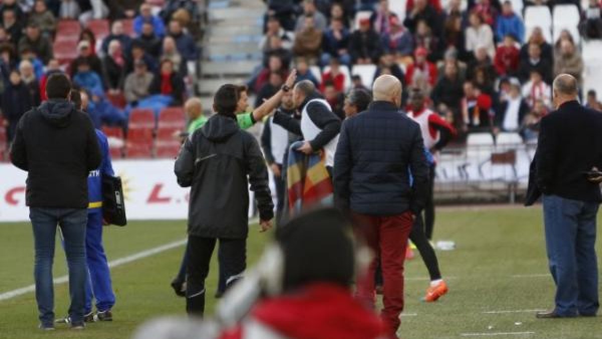 Momento de la protesta.