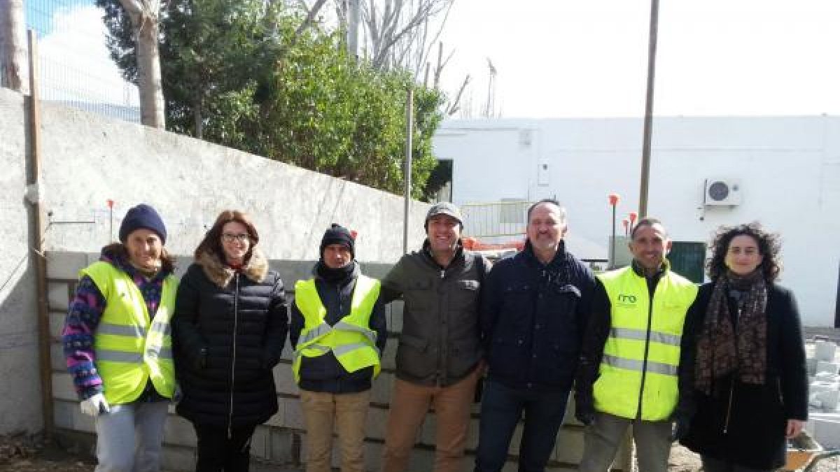 Visita de los diputados del PSOE al municipio.