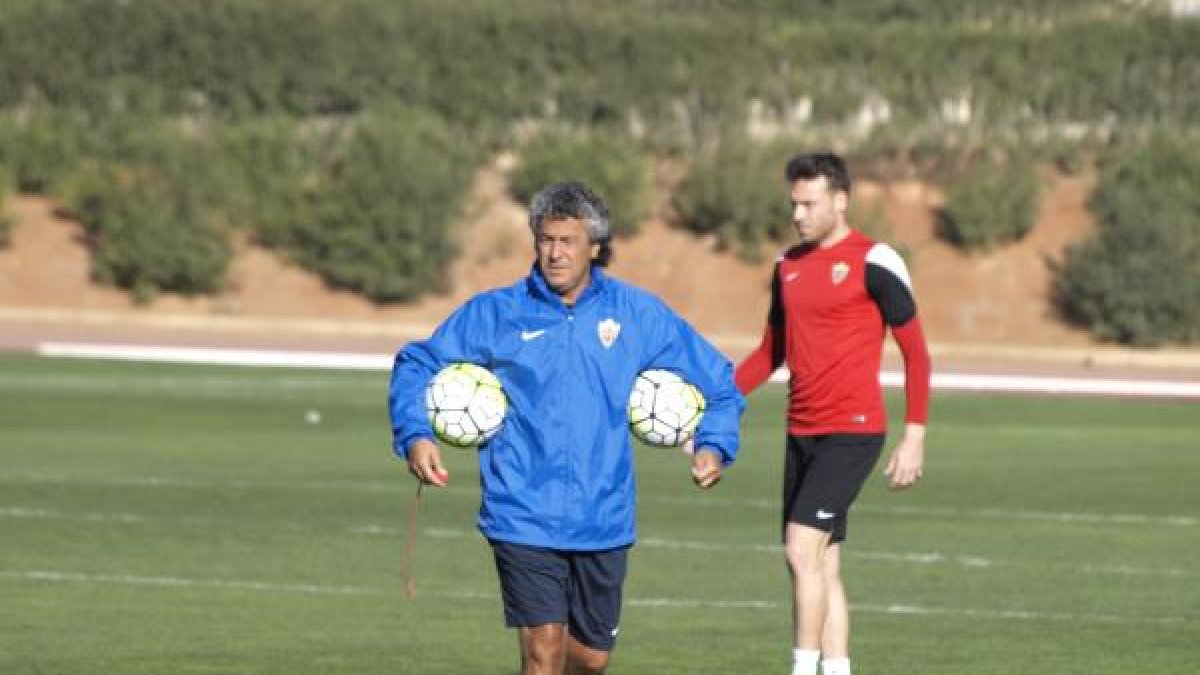 Goro viviendo de lleno el partido.