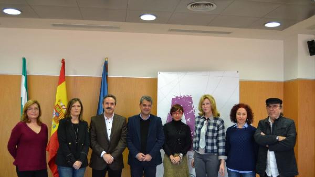 Representantes de las instituciones implicadas en la cita.