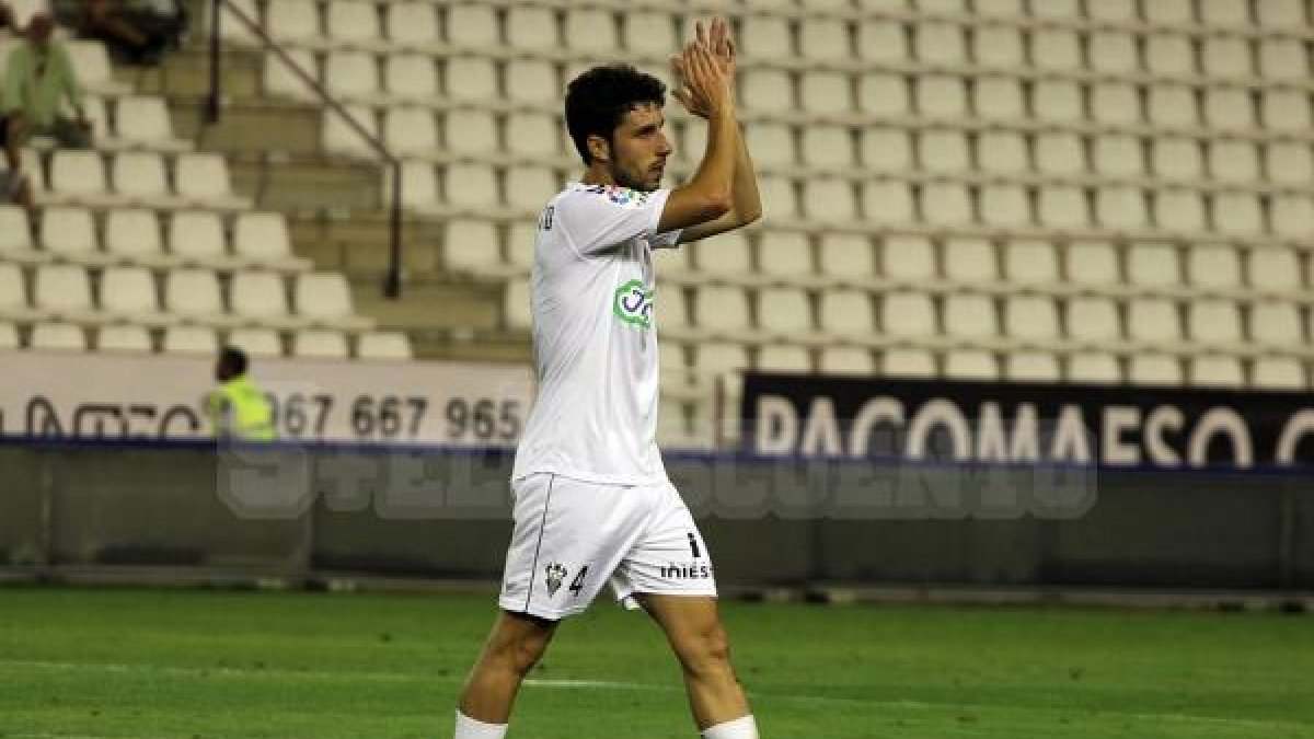 Diego Benito, jugador del Albacete.
