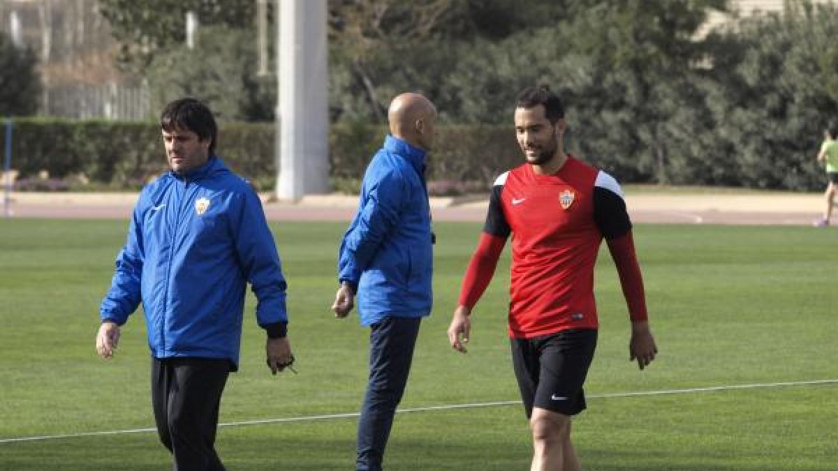 Quique González con El Profe Somoza.