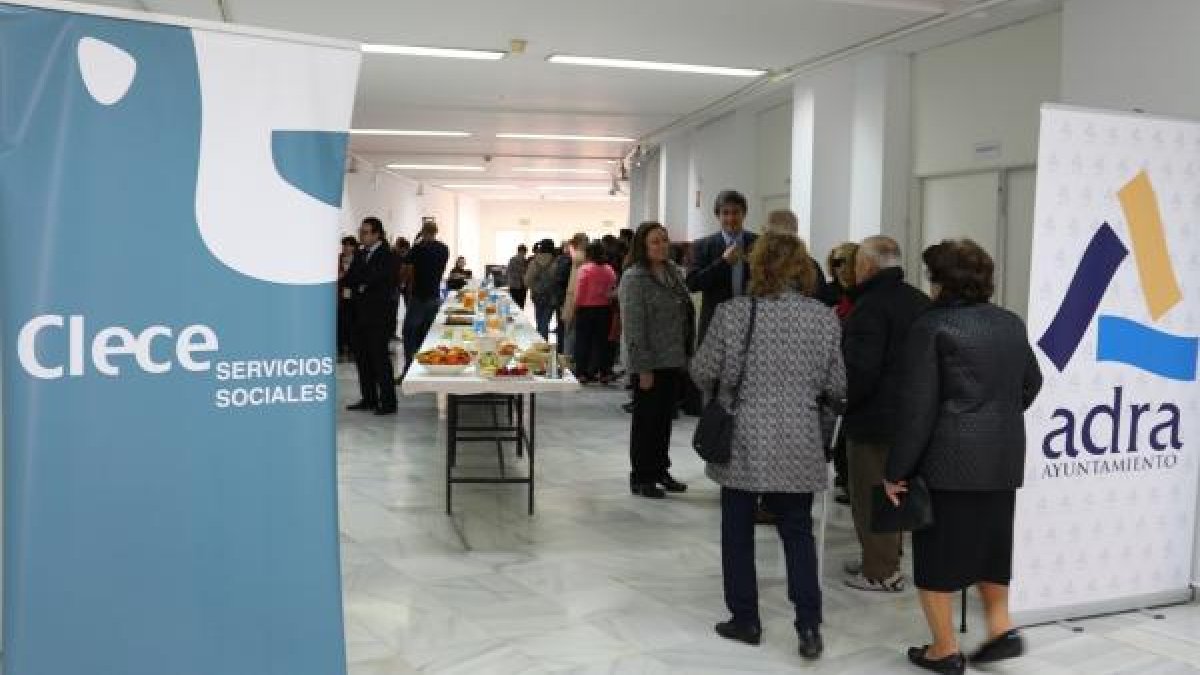 Desayuno saludable dentro de las Jornadas celebradas en Adra.