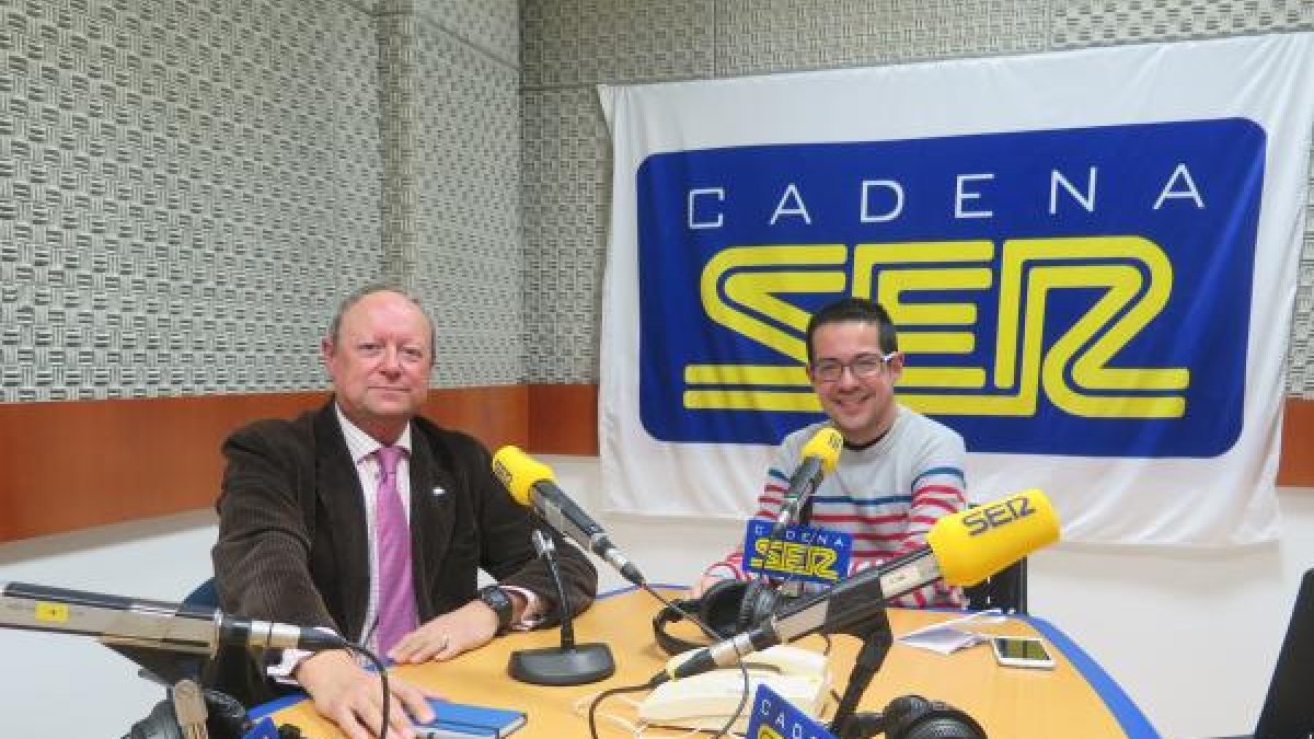 Gabriel Jiménez en un momento de su entrevista en el “Hoy por Hoy”.