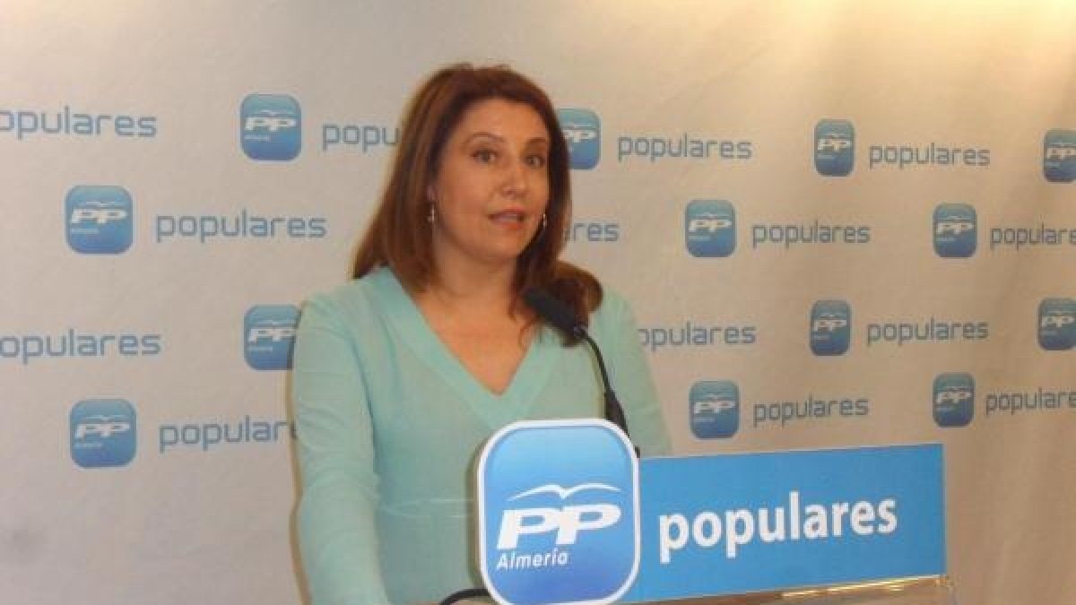 Carmen Crespo, portavoz del PP-A en el Parlamento andaluz.