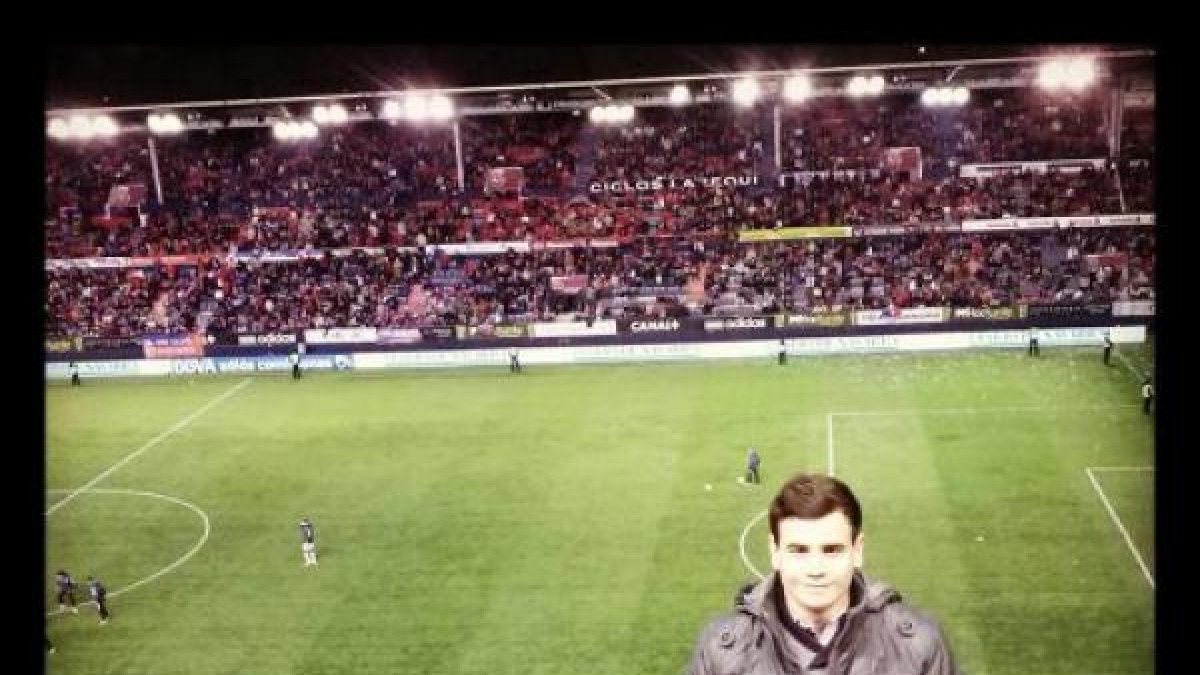 Kevin Fernández, de la Cadena SER Vitoria.