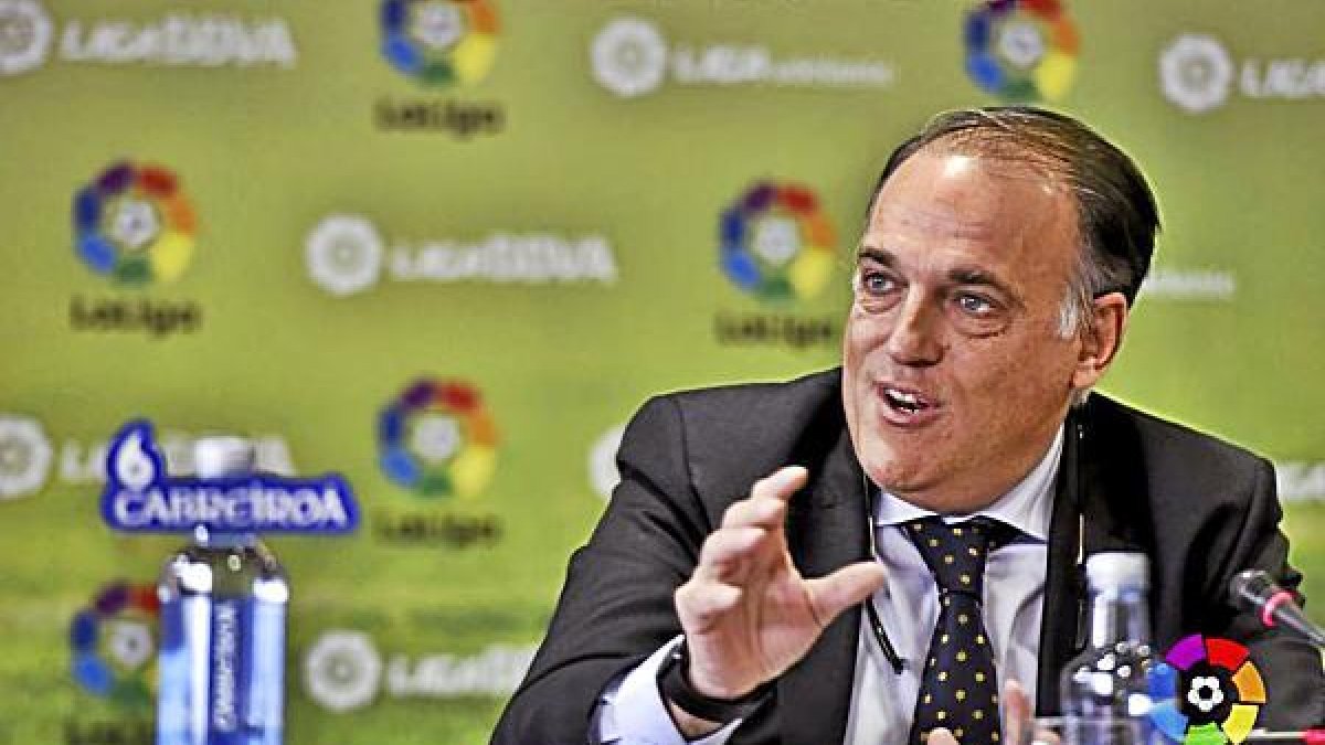 Javier Tebas habla claro sobre los problemas del fútbol.