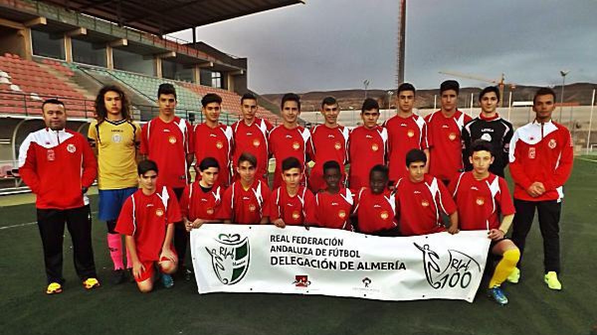 La selección infantil de Almería.