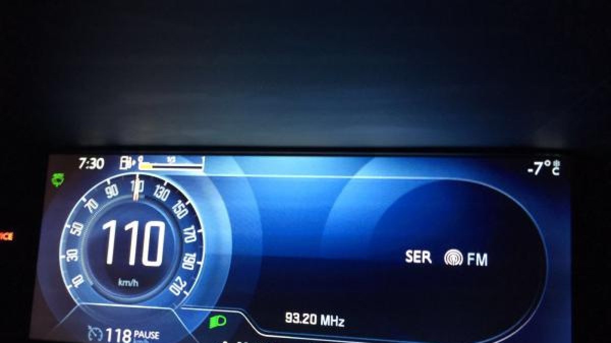 El mercurio de un conductor esta mañana.