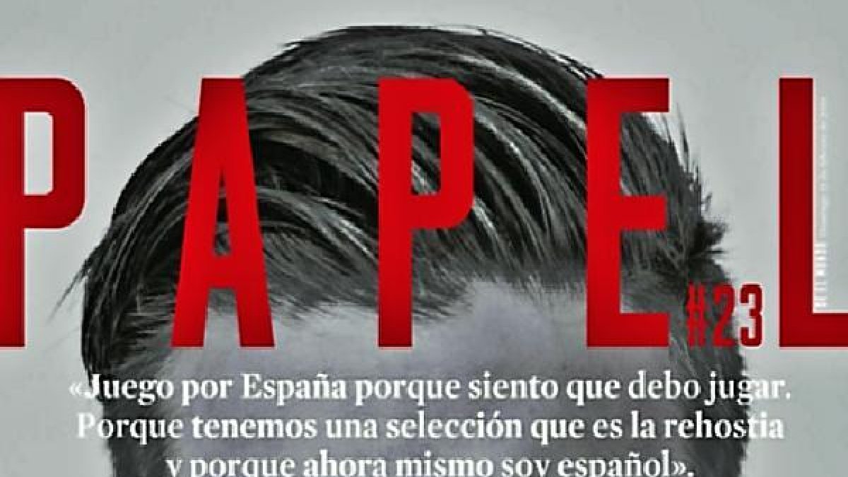 Portada con Gerard Piqué.