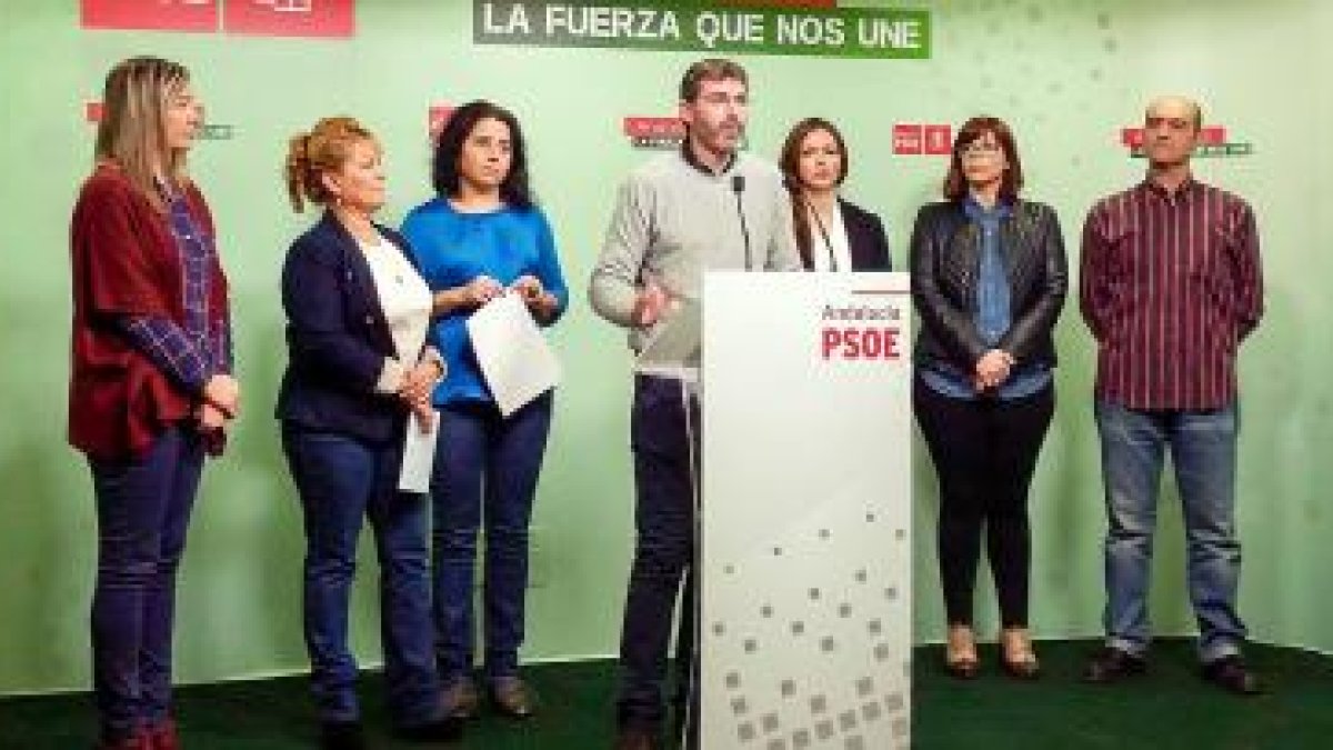 El portavoz socialista de Olula del Río, Juan Fransco Garre.