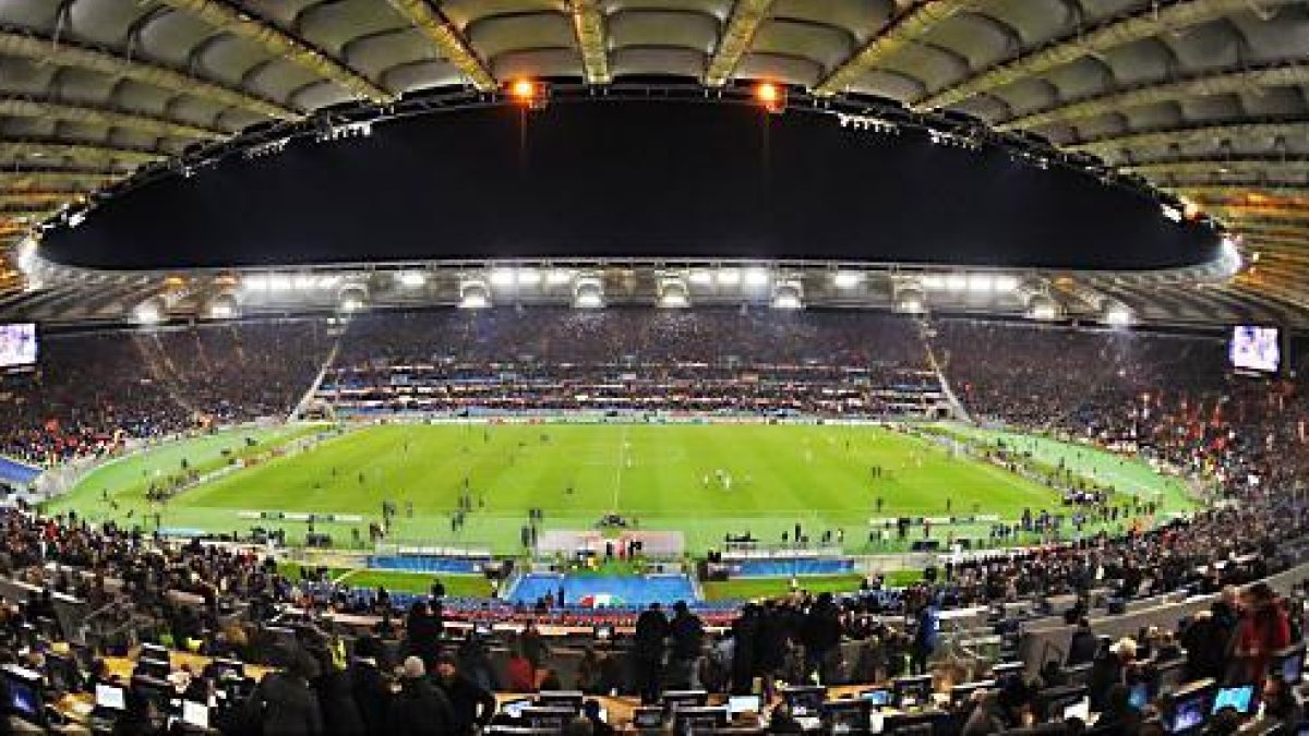 El Olímpico de Roma no se va a llenar.