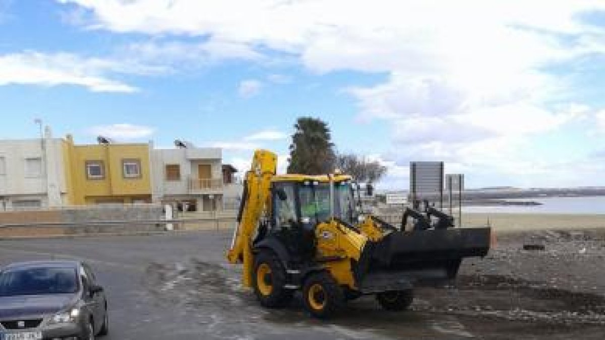 Una de las máquinas de Diputación incluida en el dispositivo.