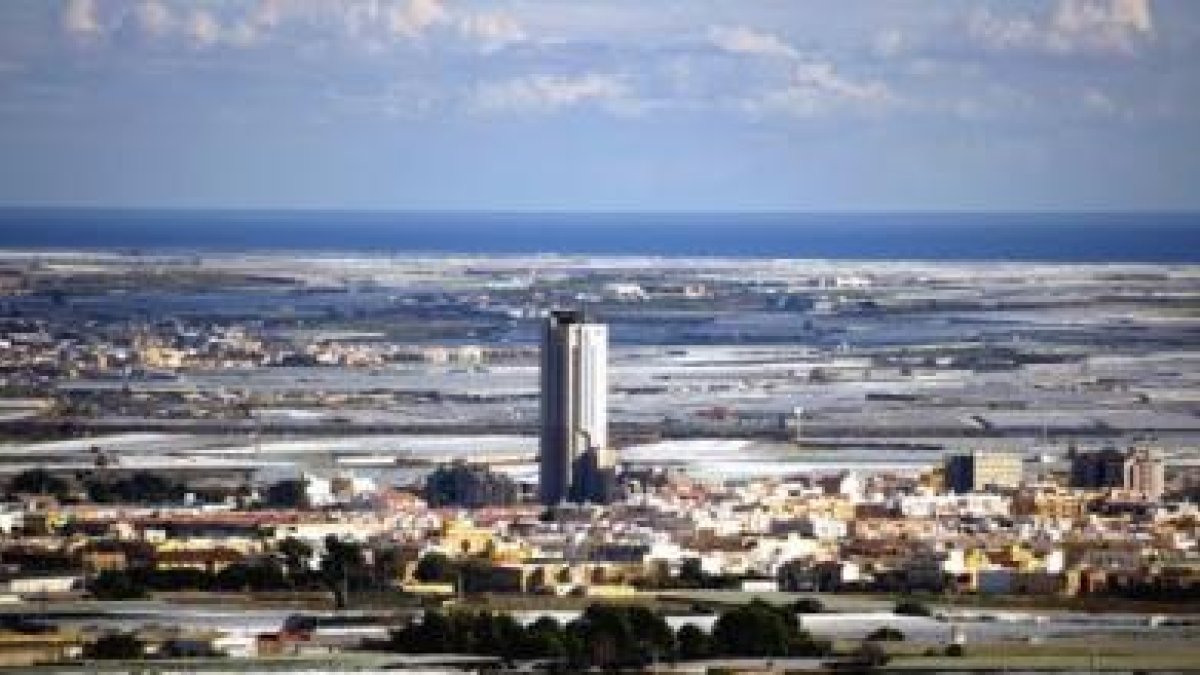 Vista panorámica de El Ejido, donde ocurrieron los hechos.