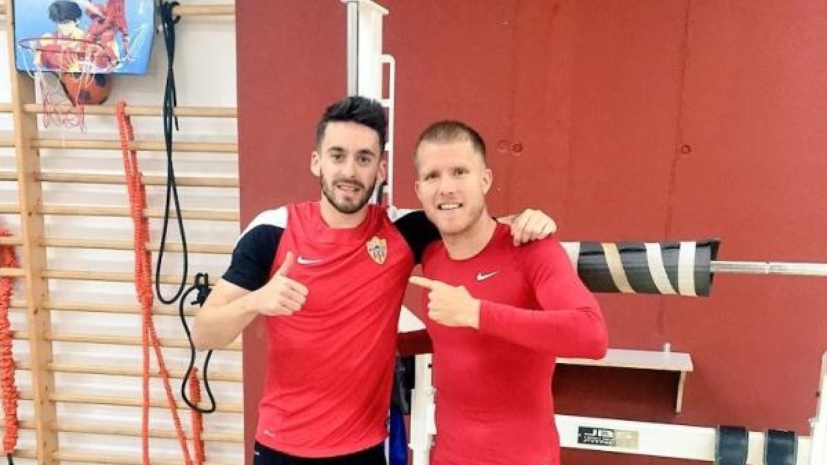 Jorge Morcillo felicitó a Iago Díaz por su 23 cumpleaños.