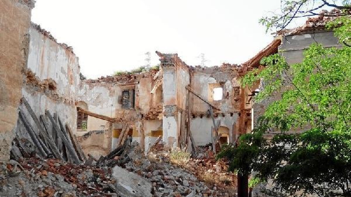 Convento de Laujar del Andarax en ruinas.