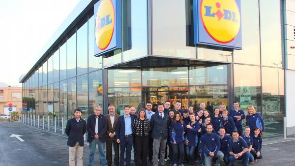 upermercado  de Lidl abierto en enero en El Ejido.