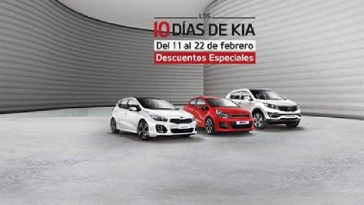 Del 11 al 22 de febrero, descuentos especiales en los concesionarios Kia.