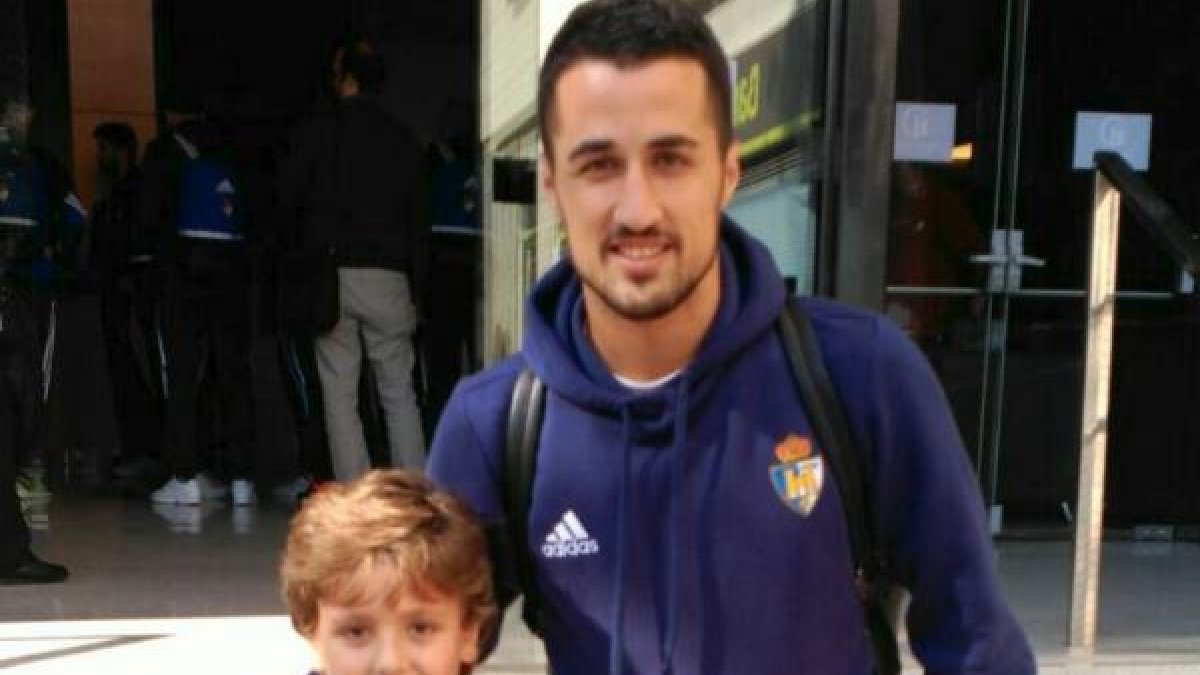 Jorge Casado niño y Jorge Casado futbolista.