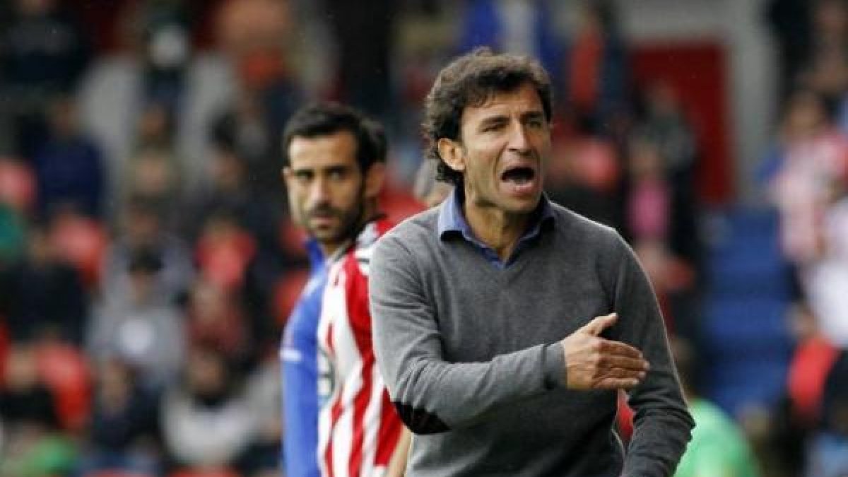 Luis Milla, entrenador del Lugo.