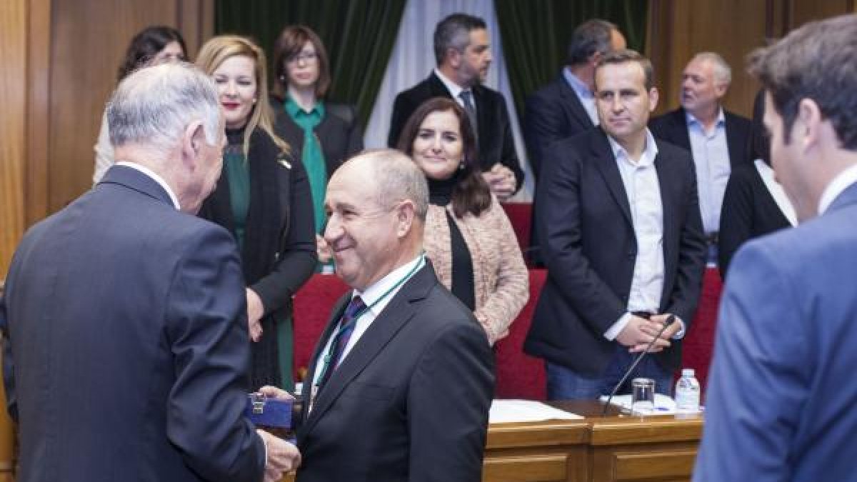 Toma de posesión como diputado del alcalde de Abrucena