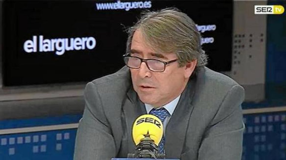 El candidato a la Federación en El Larguero.