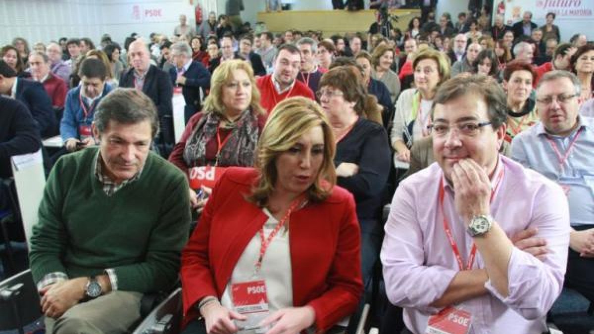 Susana Díaz en el Comité Federal del PSOE.