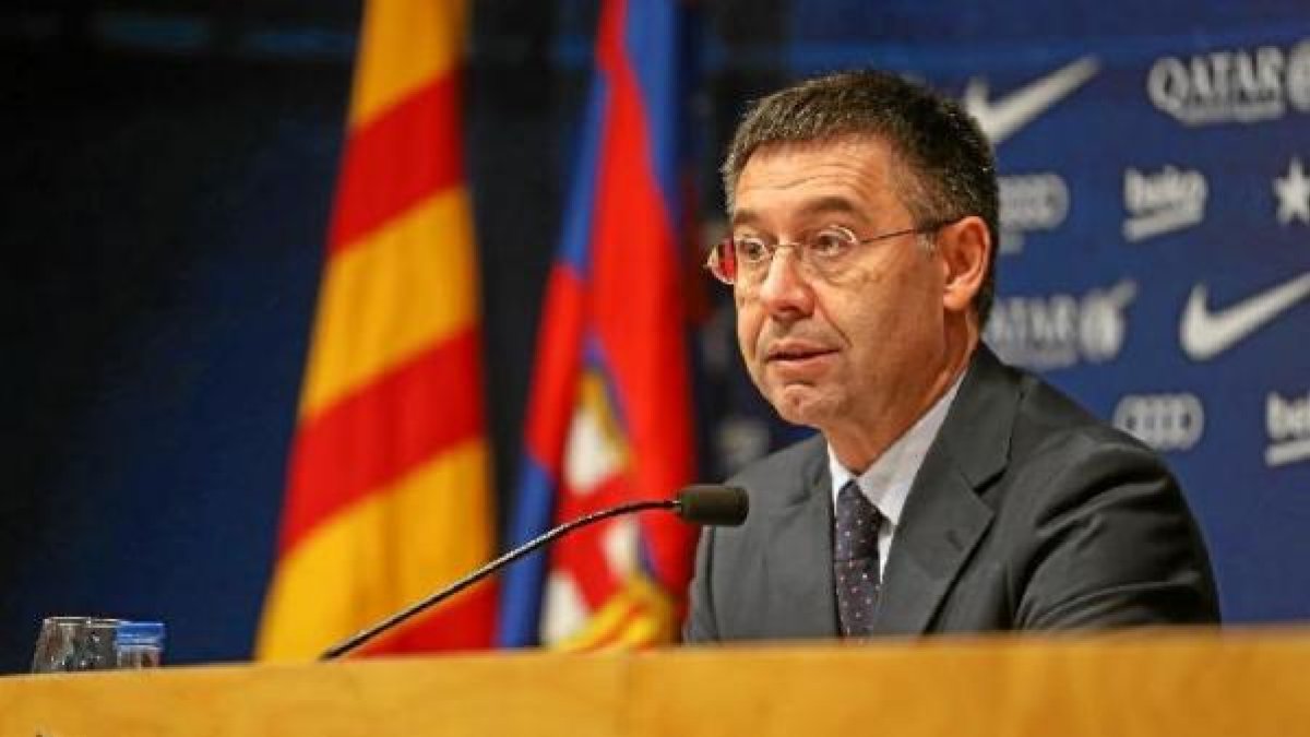 Bartomeu, presidente del Barça.