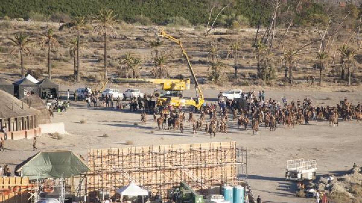 Imagen de una de las grabaciones realizadas en la provincia.