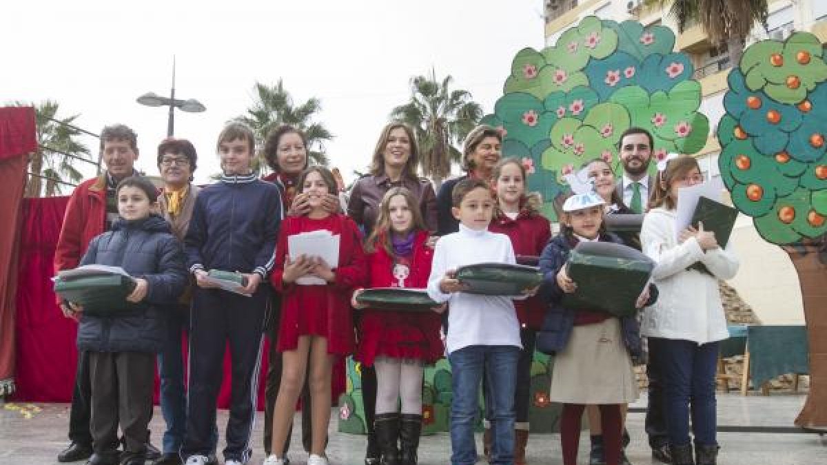 Los ganadores del XV Concurso de Poesía ‘La infancia por la paz y la tolerancia’.