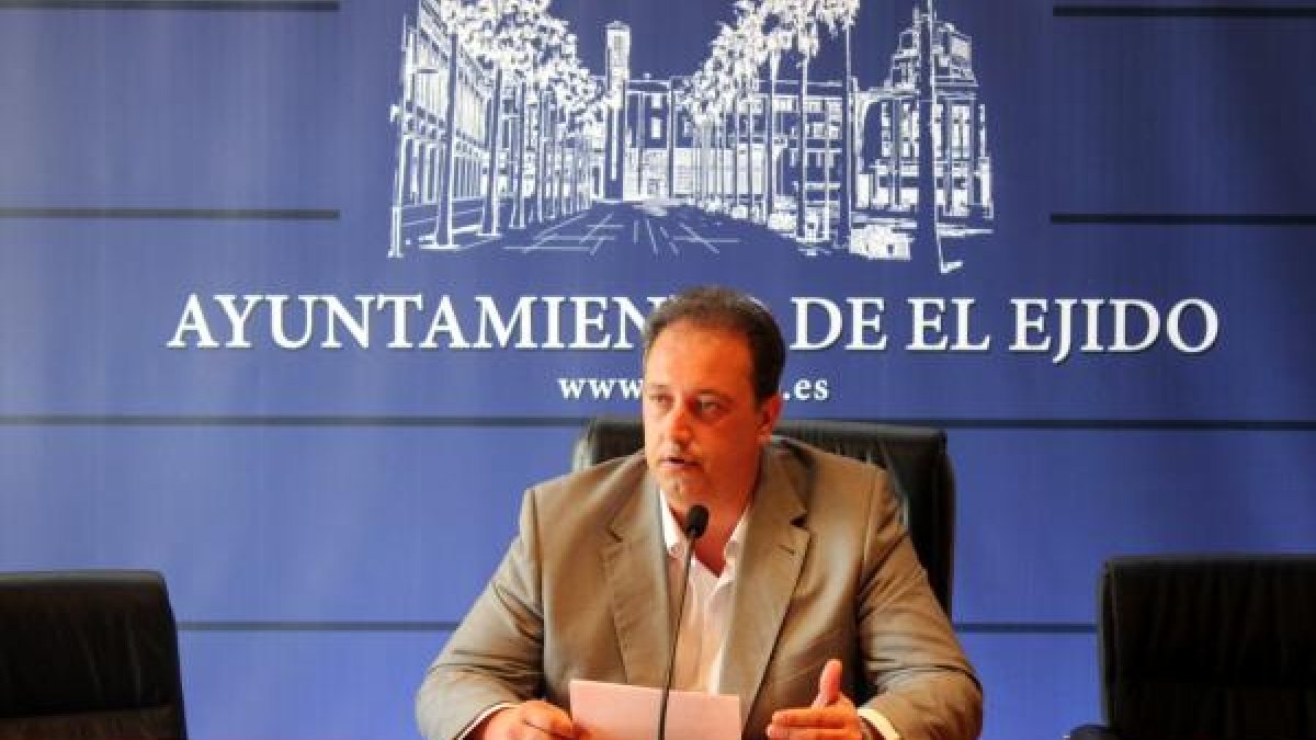 José Francisco Rivera, portavoz del gobierno local del Ayuntamiento de El Ejido.