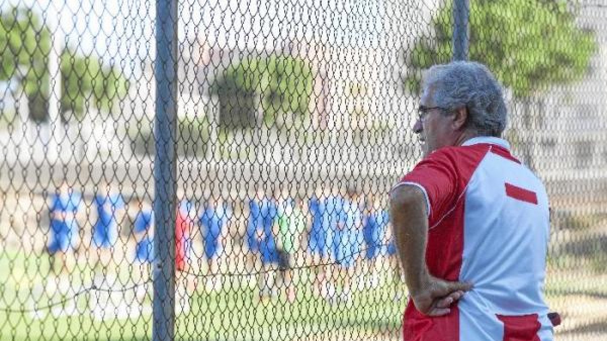 El Leganés también trabajó en La Vega ante la mirada de los seguidores del Almería.