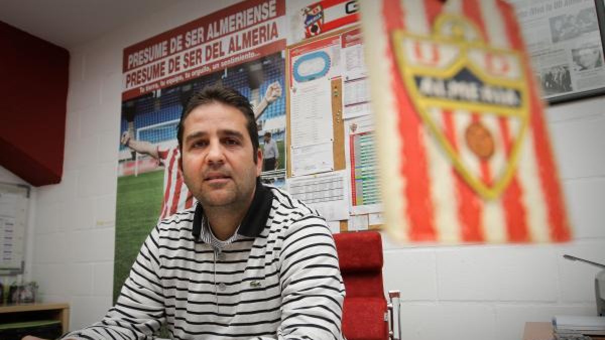 Alberto Benito, director deportivo del Almería.