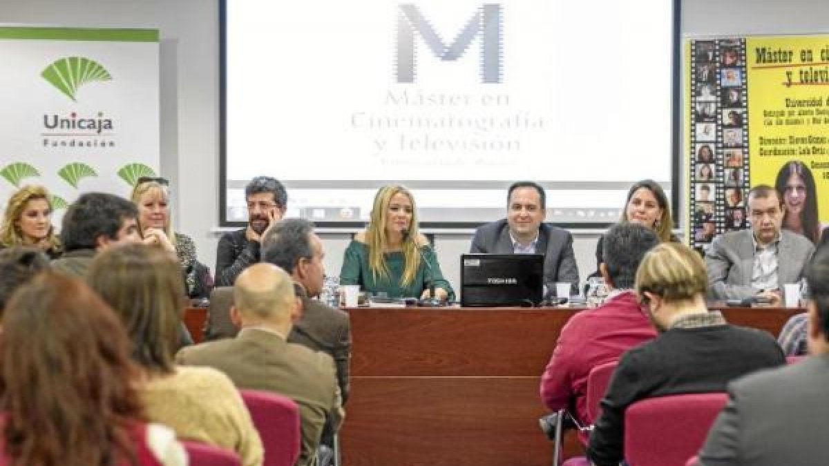 Presentación del máster esta mañana.