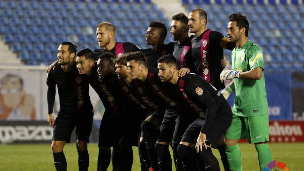 El once del Almería.