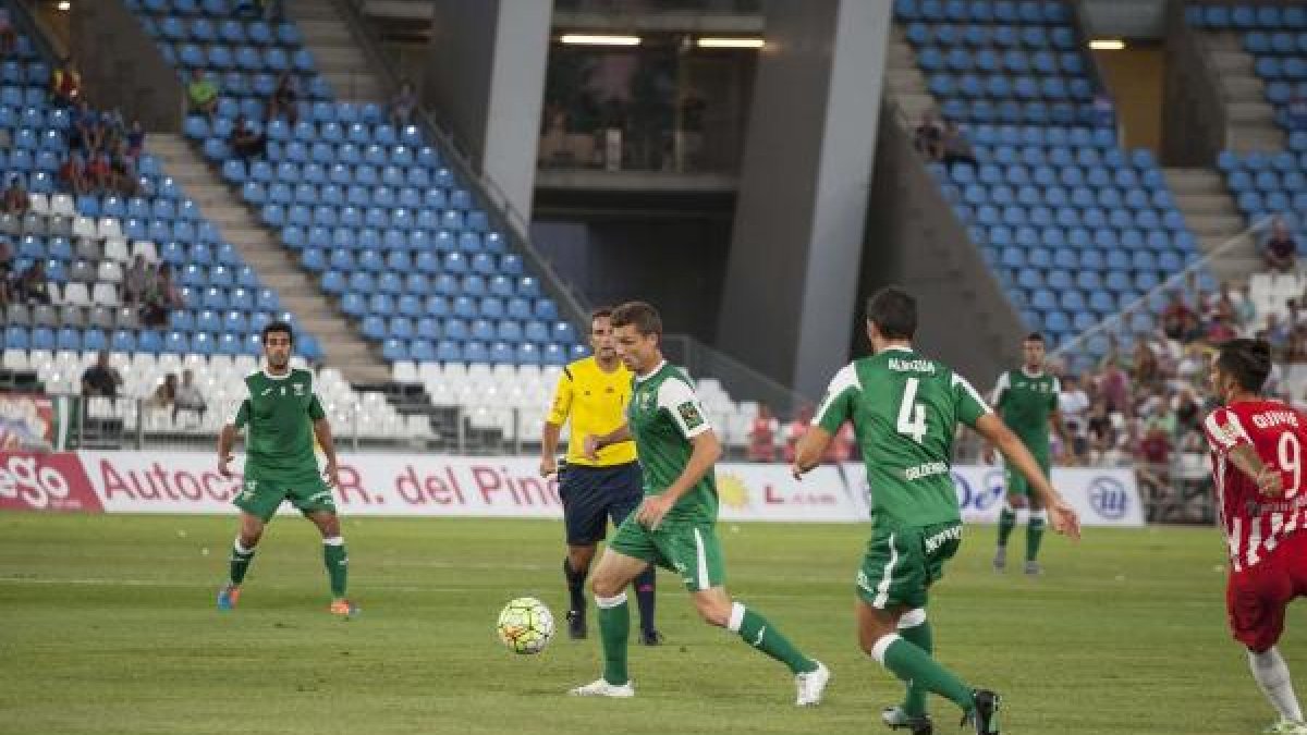 El Leganés perdió 3-2 en el Mediterráneo.