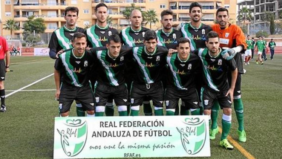 La selección de Andalucía en uno de sus partidos.