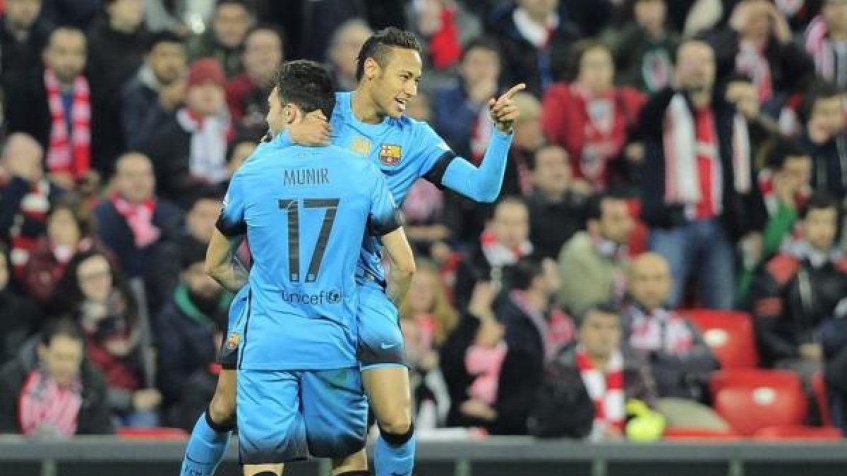 Munir y Neymar, fundamentales.