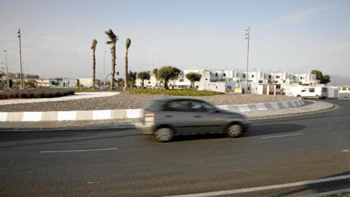 Entrada al barrio de El Puche por la zona sur