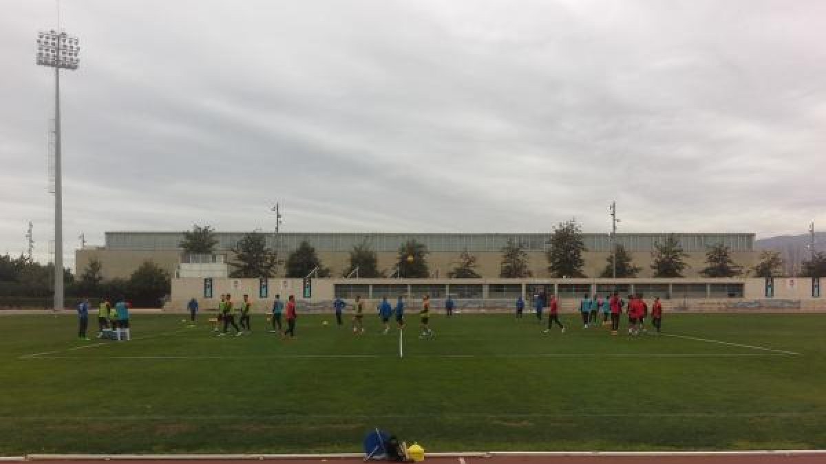 Sigue el entrenamiento.