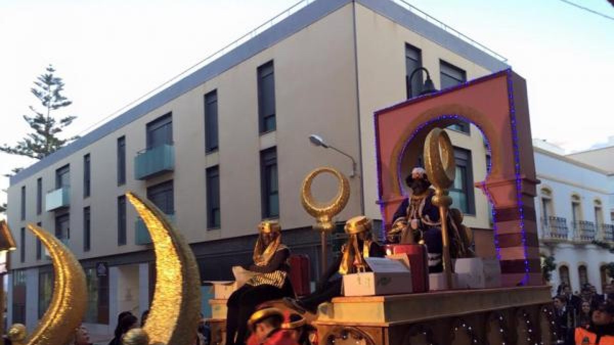 Foto de la Cabalgata de Reyes de Vera que todavía se puede ver en el Facebook del PP.