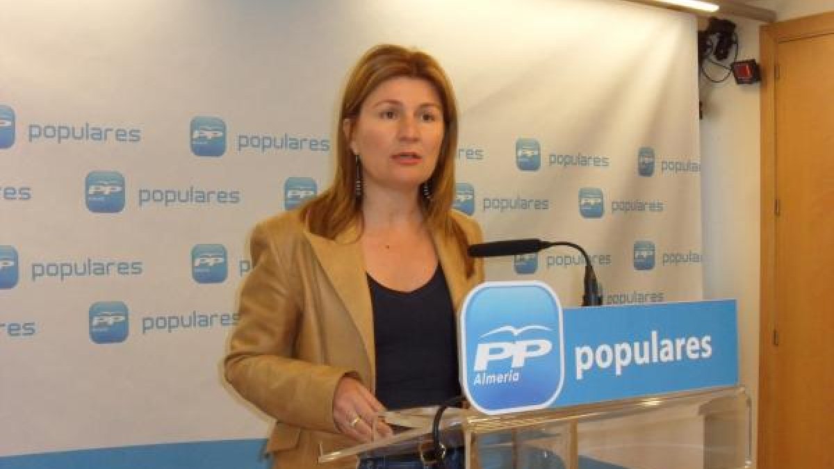 Rosalía Espinosa, parlamentaria andaluza del PP.