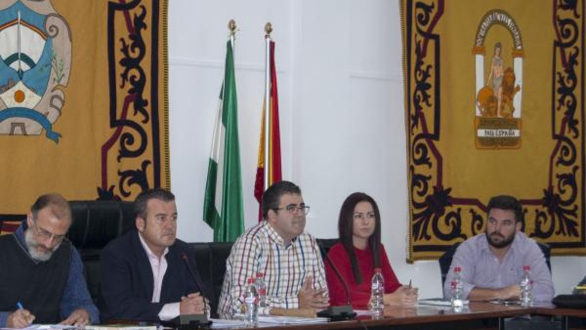 Imagen de un Pleno anterior celebrado en el Ayuntamiento de Carboneras.