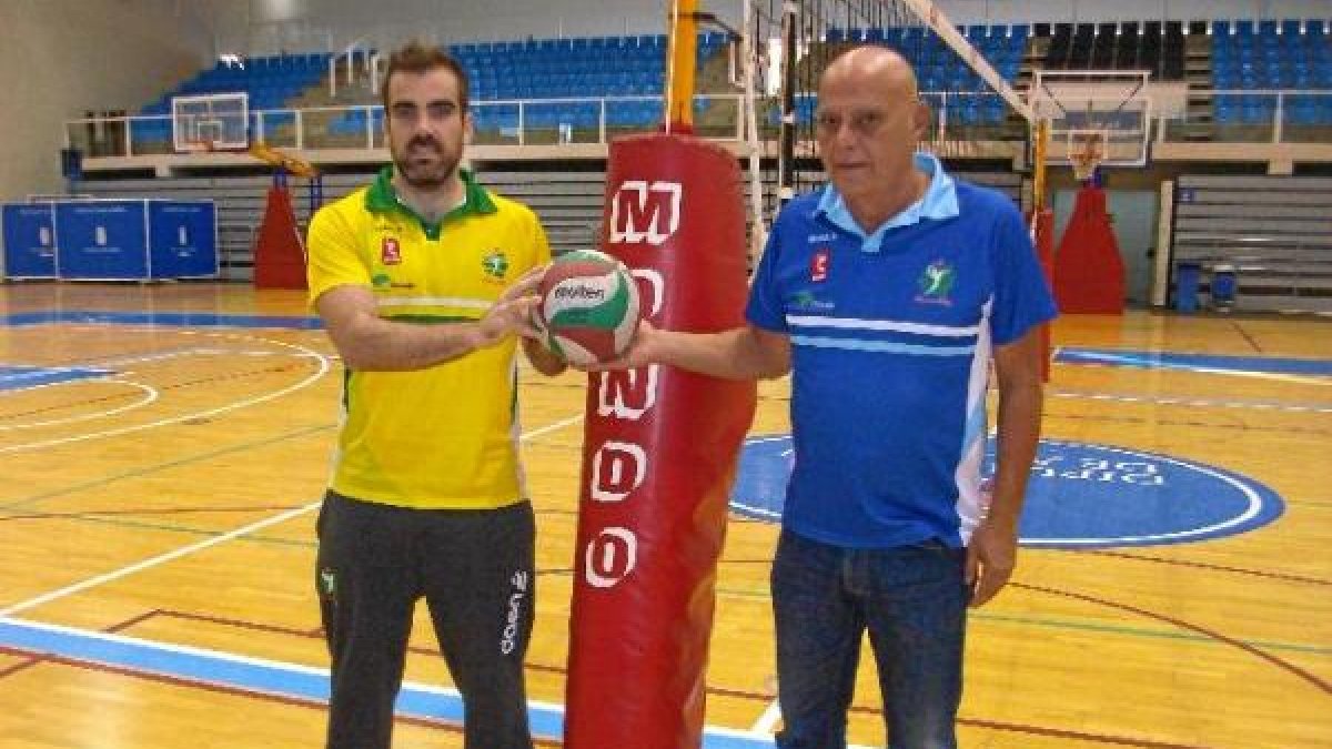 Piero Molducci con Cabrera en el Moisés Ruiz.