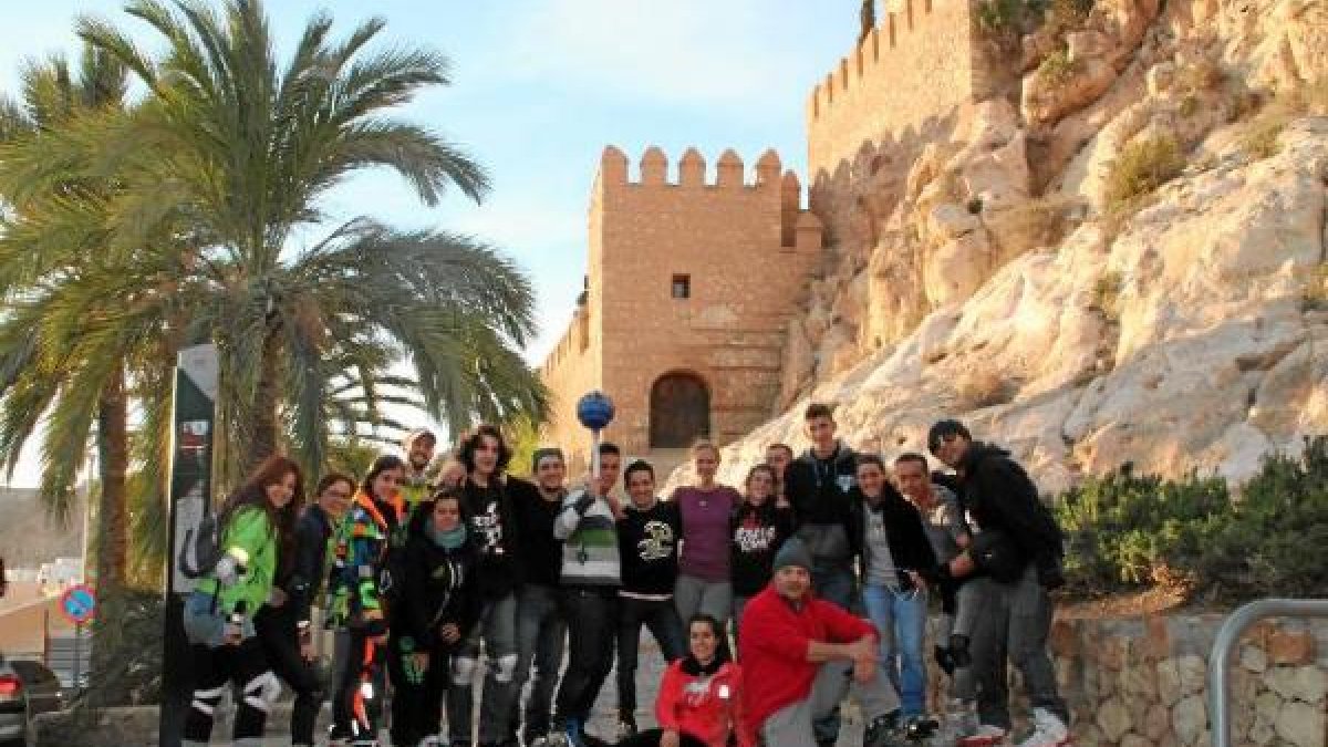 Una fiesta del patinaje con acento almeriense.