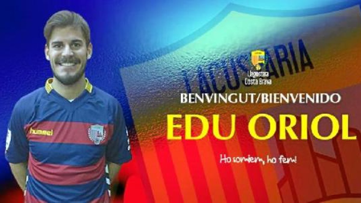 El nuevo jugador de la Llagostera.