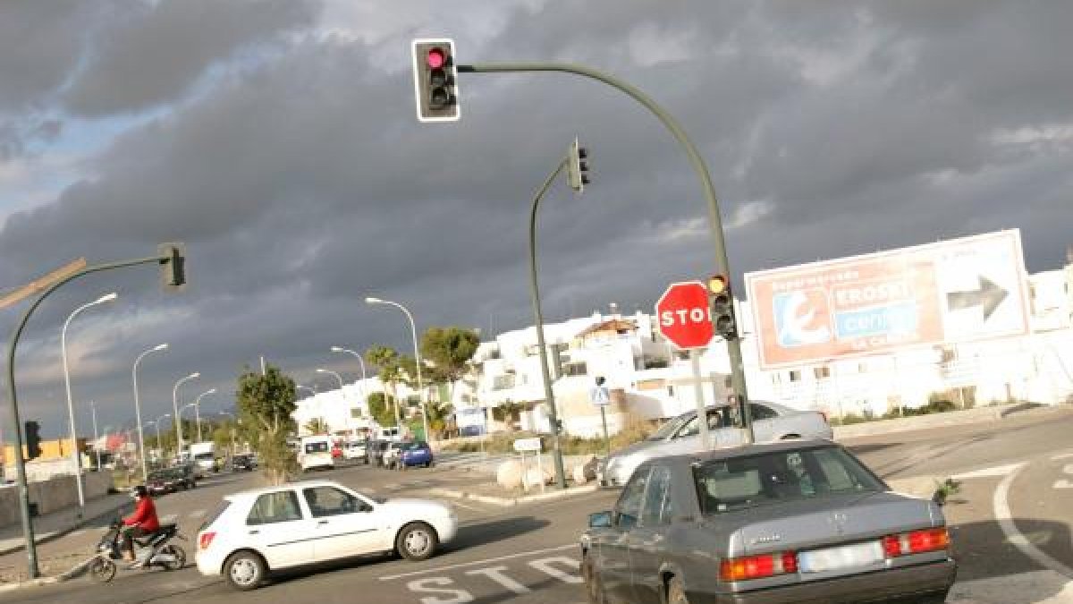 Imagen de uno de los accesos a El Puche